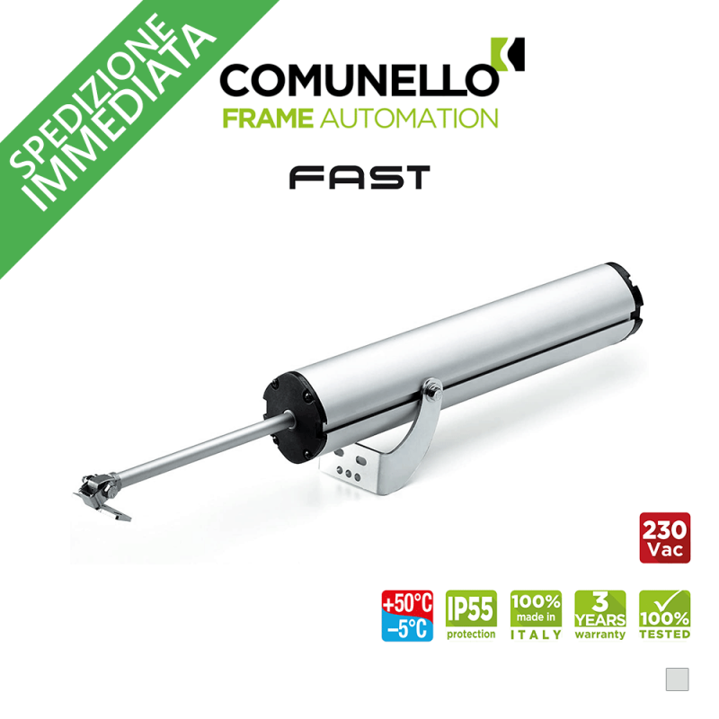 FAST 50 Comunello, Electric stem actuator for top hung windows and  skylights